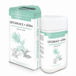 Detoxikace játra bylinné tablety - 60 ks